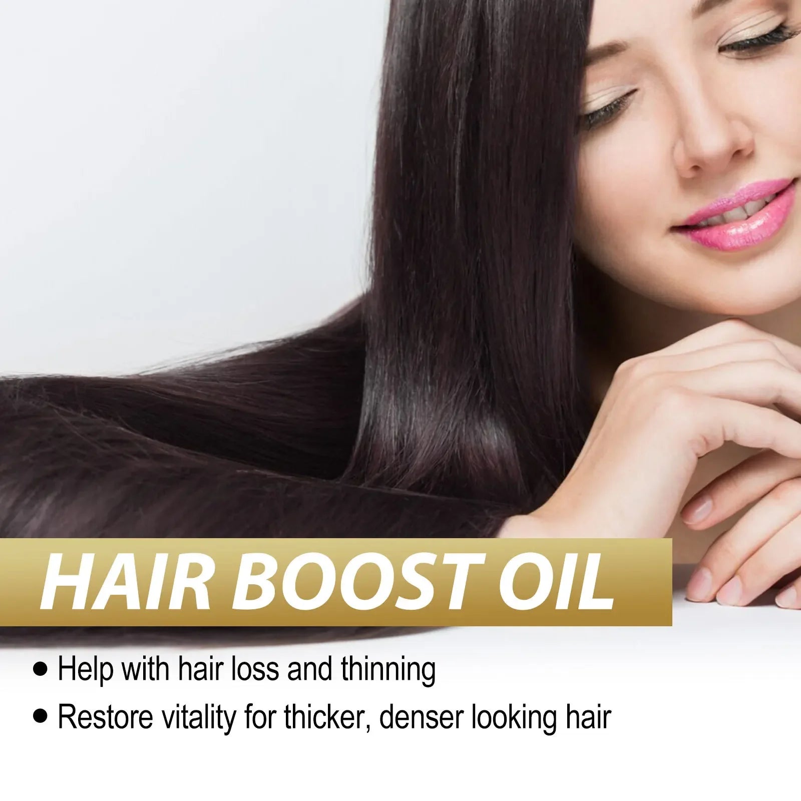 Hair Growth Serum Dense Regrowth Baldness Repair Preventing Hair Loss Nourishing Smoothing Split Ends Fast Growing Essential Oil