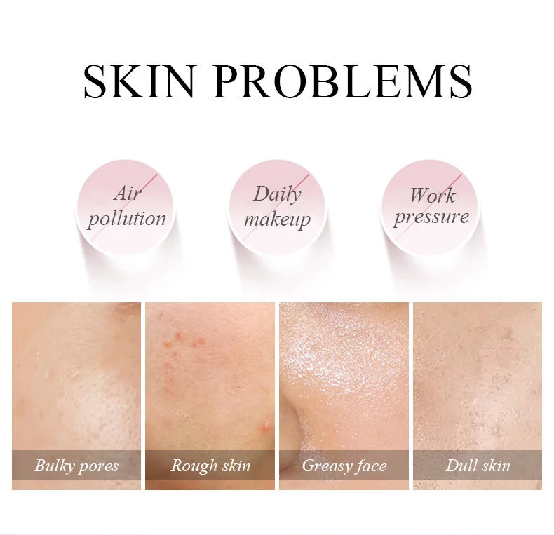 5pcs LAIKOU Japan Sakura Mud Face Mask Anti Wrinkle Night Facial Packs Skin Clean Dark Circle Moisturize Anti-Aging For Facecare