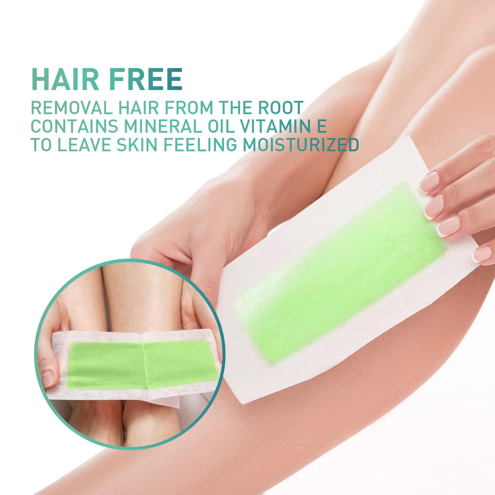 Hair Removal Wax Strips Professional Mild Nonwoven Body Depilation For Face Legs Bikini Underarm Arm Summer Epilator Beauty Tool