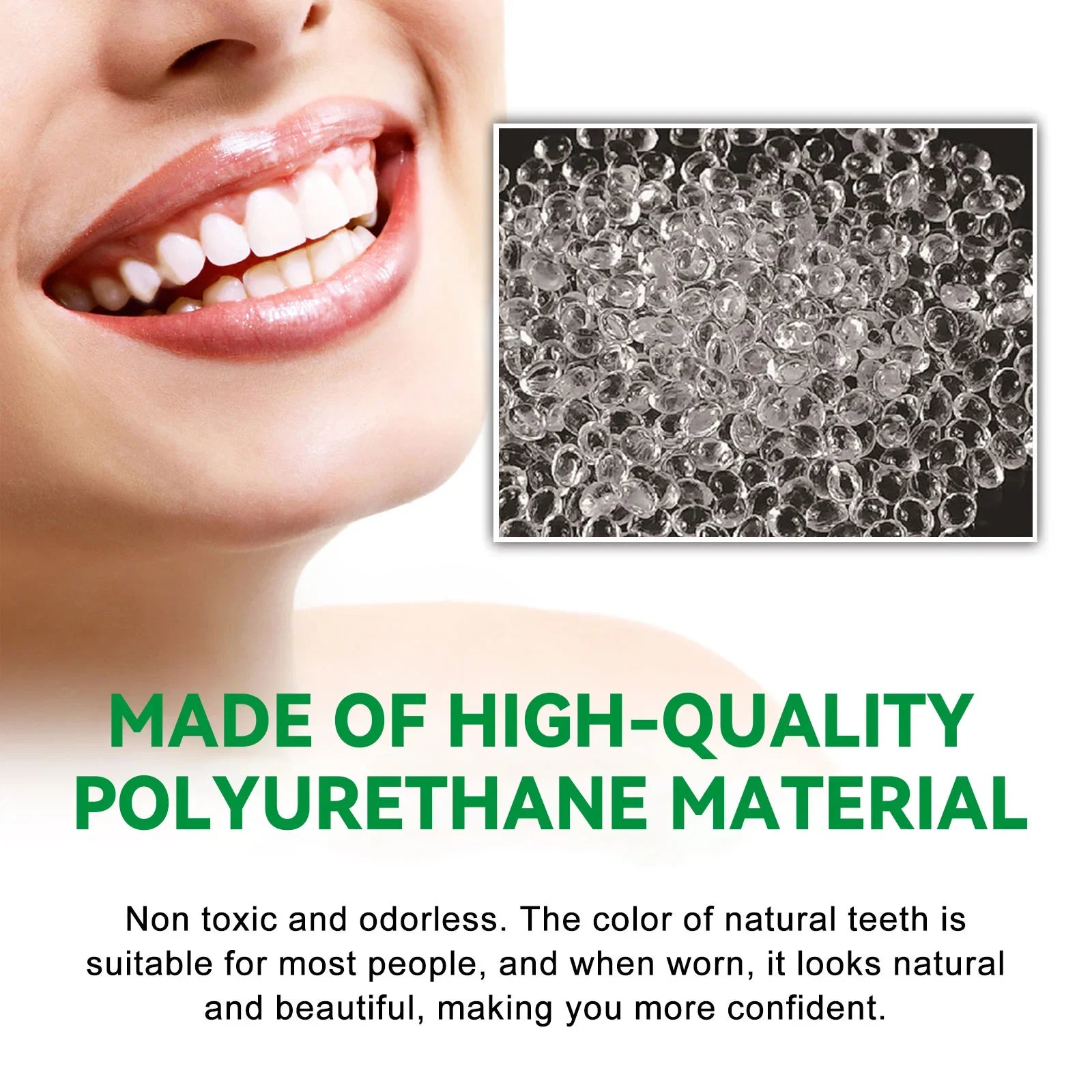Temporary Tooth Repair Kit Teeth Gaps FalseTeeth Solid Glue Denture Adhesive Teeth Whitening Tooth Beauty Tool for Fix Tooth