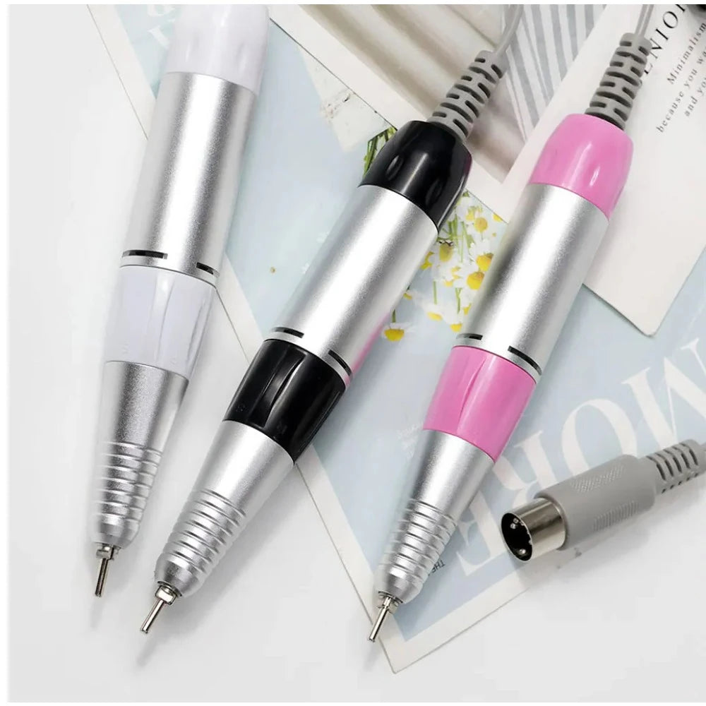 35000rpm 5 Pins PLUG Electric Nail Drill Machine Handle Handpiece Pedicure Replacement Pen Manicure Beauty Tool Accessory