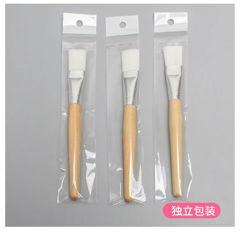 Face Skin Care Tools Mask Brushes Soft Fiber Wool Hair Brush Mud Gel Mask Applicator DIY Skin Care Face Beauty Cosmetic Skincare