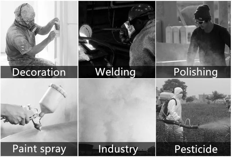 Self-Priming Full Face Mask Gas Mask Biological And Radioactive Pollution Anti-Nuclear Radiation MF14 Chemical Gas Mask