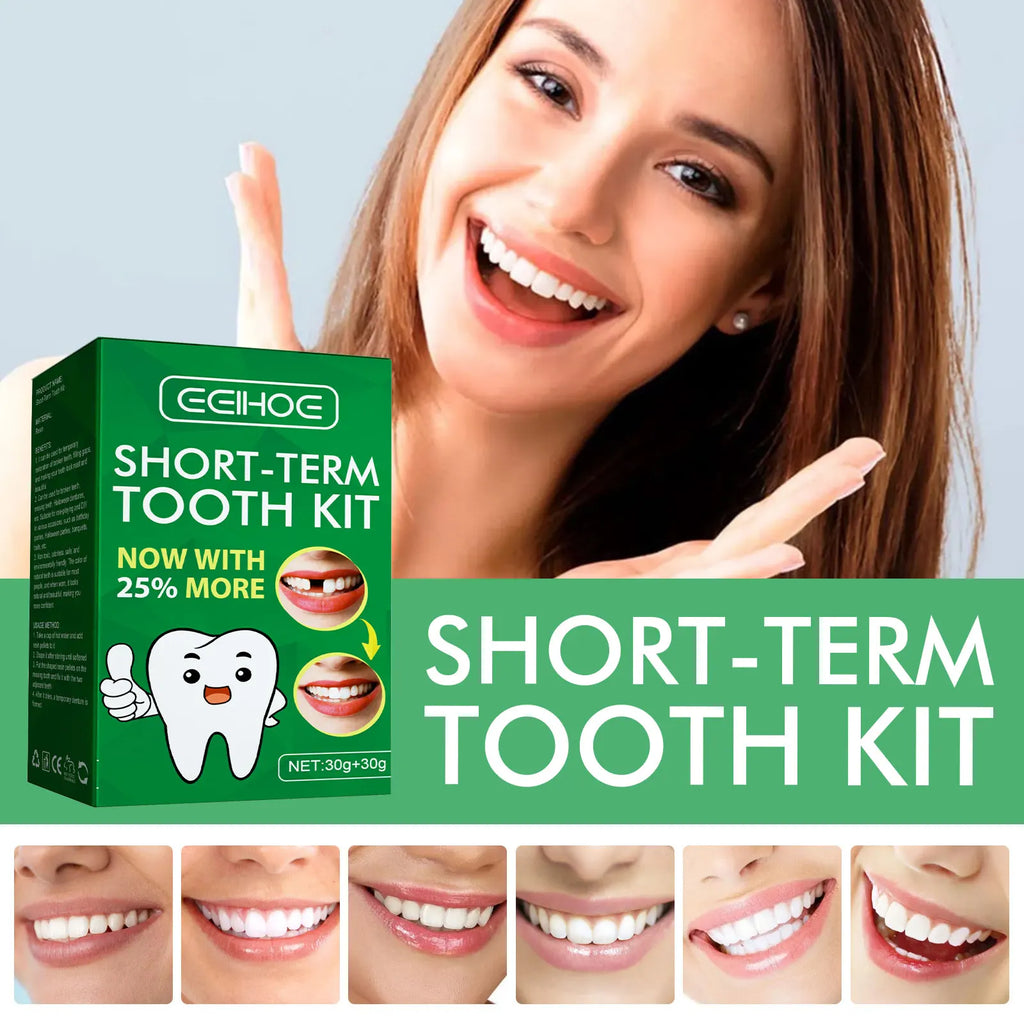 Temporary Tooth Repair Kit Teeth Gaps FalseTeeth Solid Glue Denture Adhesive Teeth Whitening Tooth Beauty Tool for Fix Tooth