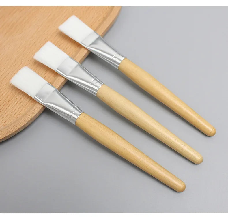 Face Skin Care Tools Mask Brushes Soft Fiber Wool Hair Brush Mud Gel Mask Applicator DIY Skin Care Face Beauty Cosmetic Skincare