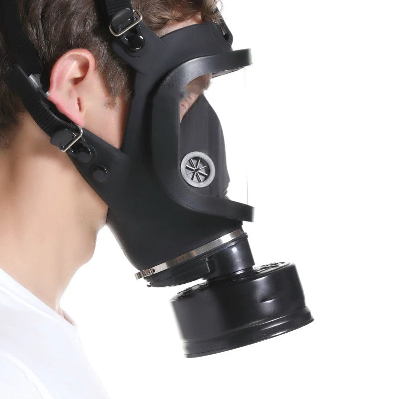 Self-Priming Full Face Mask Gas Mask Biological And Radioactive Pollution Anti-Nuclear Radiation MF14 Chemical Gas Mask
