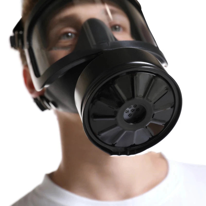 Self-Priming Full Face Mask Gas Mask Biological And Radioactive Pollution Anti-Nuclear Radiation MF14 Chemical Gas Mask