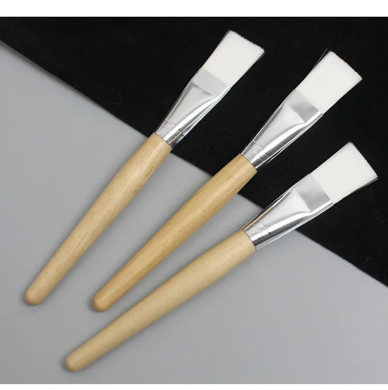 Face Skin Care Tools Mask Brushes Soft Fiber Wool Hair Brush Mud Gel Mask Applicator DIY Skin Care Face Beauty Cosmetic Skincare