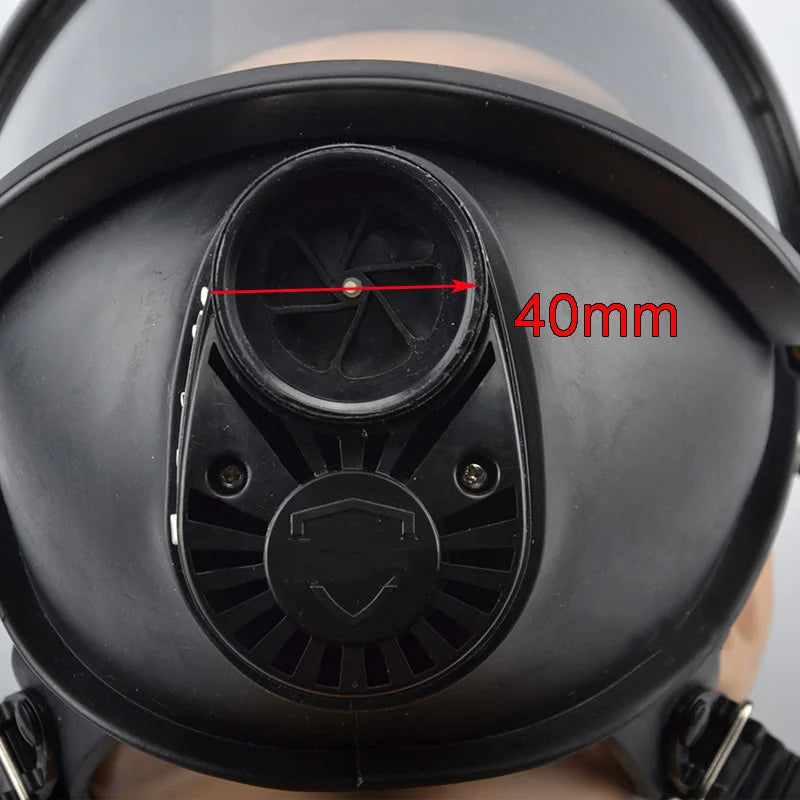 Self-Priming Full Face Mask Gas Mask Biological And Radioactive Pollution Anti-Nuclear Radiation MF14 Chemical Gas Mask