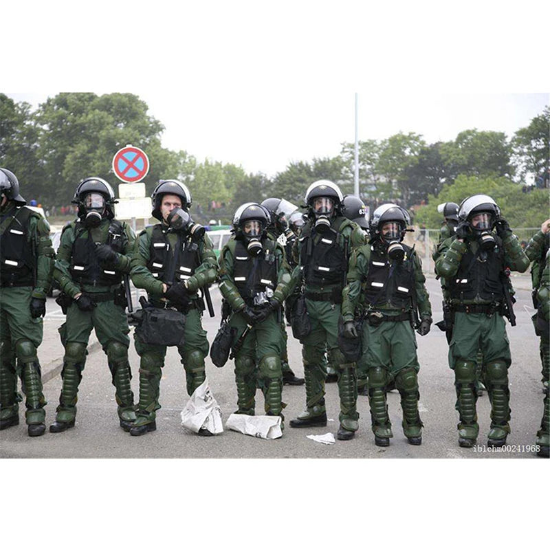Self-Priming Full Face Mask Gas Mask Biological And Radioactive Pollution Anti-Nuclear Radiation MF14 Chemical Gas Mask