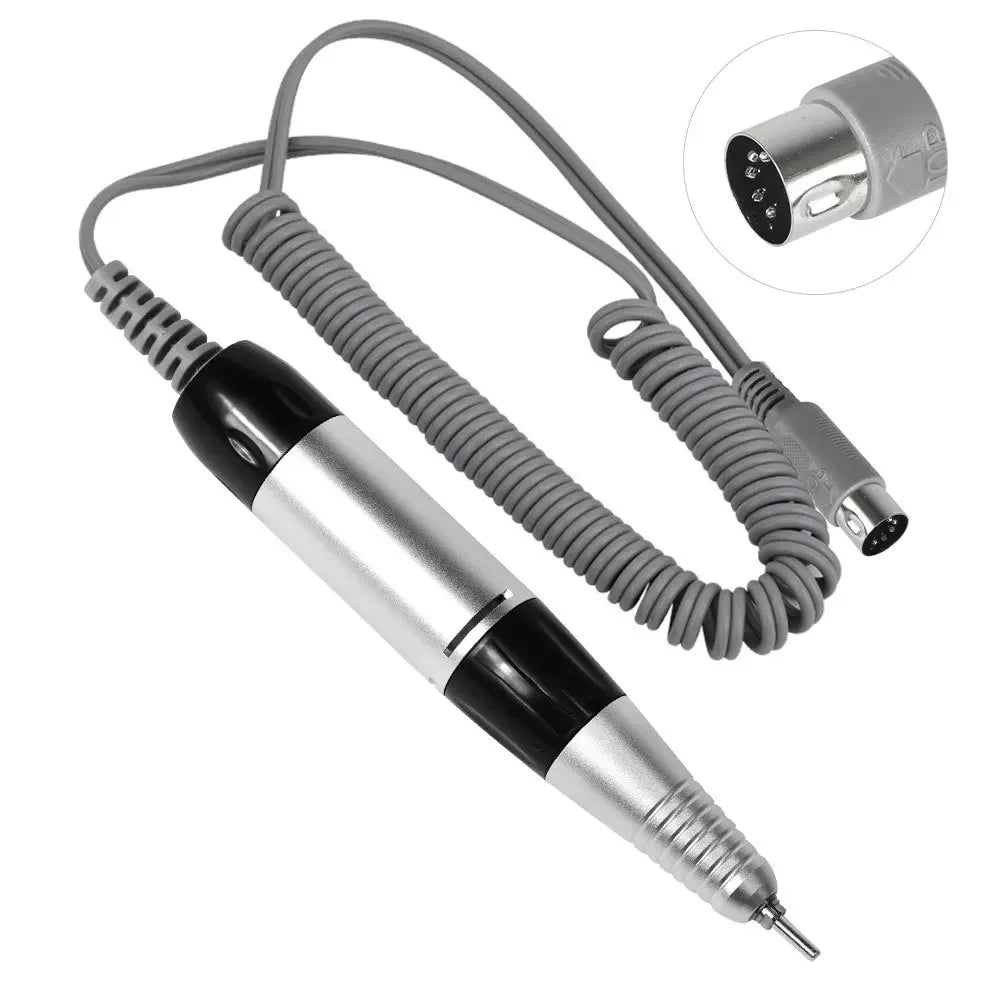 35000rpm 5 Pins PLUG Electric Nail Drill Machine Handle Handpiece Pedicure Replacement Pen Manicure Beauty Tool Accessory