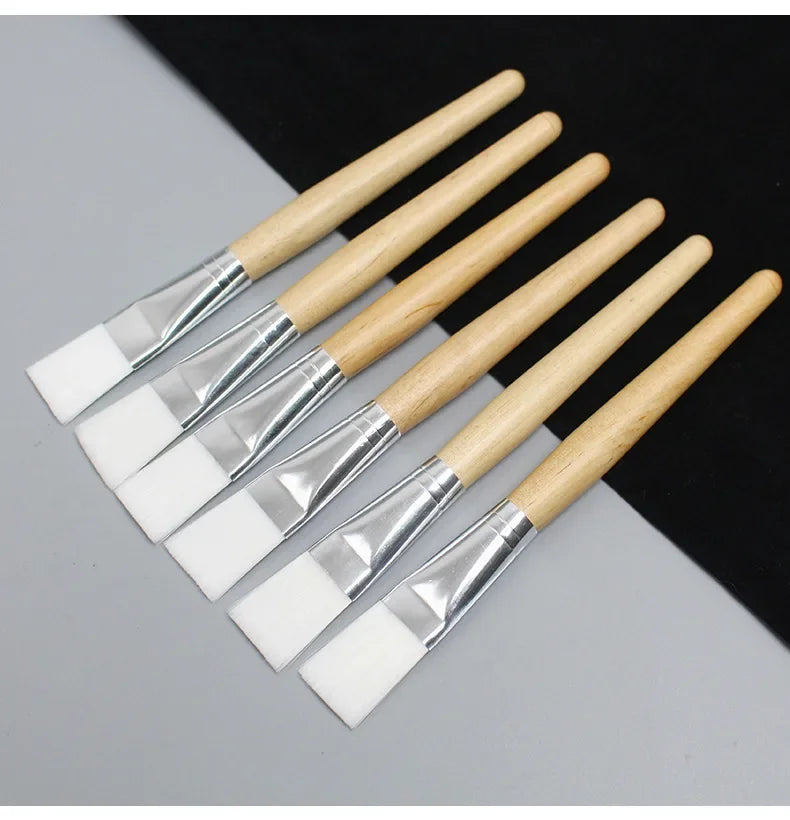 Face Skin Care Tools Mask Brushes Soft Fiber Wool Hair Brush Mud Gel Mask Applicator DIY Skin Care Face Beauty Cosmetic Skincare