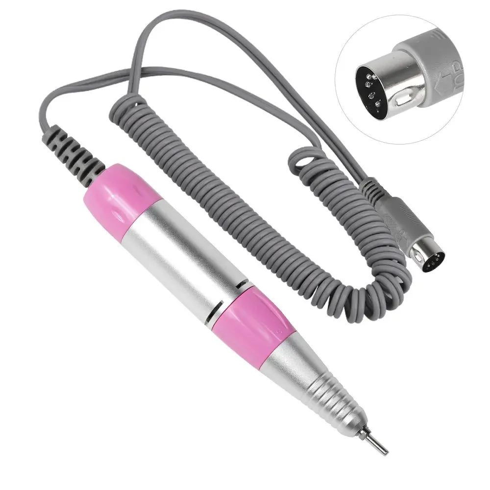35000rpm 5 Pins PLUG Electric Nail Drill Machine Handle Handpiece Pedicure Replacement Pen Manicure Beauty Tool Accessory